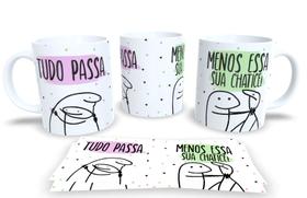 Caneca de Porcelana Personalizada Flork Frases Engraçadas, Divertidas e Deboche P14