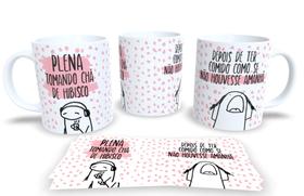 Caneca de Porcelana Personalizada Flork Frases Engraçadas, Divertidas e Deboche P14