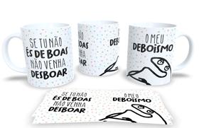 Caneca de Porcelana Personalizada Flork Frases Engraçadas, Divertidas e Deboche P14