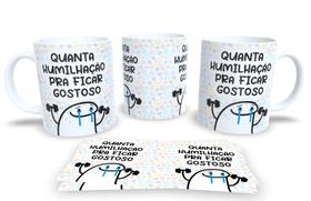 Caneca de Porcelana Personalizada Flork Frases Engraçadas, Divertidas e Deboche P15
