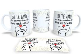Caneca de Porcelana Personalizada Flork Frases Engraçadas, Divertidas e Deboche P15