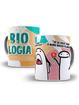 Caneca de porcelana Personalizada Flork Profissão BIOLOGIA 325ml