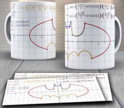 Caneca de porcelana personalizada - Formulas Matemática