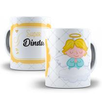 Caneca de porcelana personalizada - Madrinha de Batismo