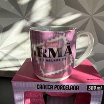 Caneca de porcelana personalizada para irmã na caixa para presente para café chá leite xícara grande lilás Irma tia mãe Caneca de porcelana personalizada para irmã na caixa para presente para café chá leite xícara grande lilás Irma tia mãe