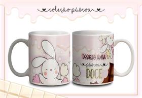 Caneca de porcelana personalizada (Páscoa)