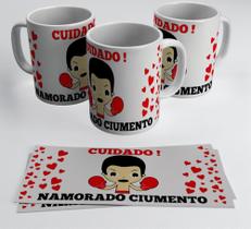 Caneca de porcelana Personalizada - presente para Namorado Ciumento