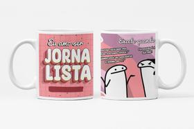 Caneca de Porcelana Personalizada Profissão Jornalista