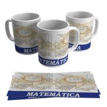 Caneca de porcelana personalizada Profissões Matemática M01 - LIVE