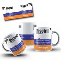 Caneca de porcelana personalizada Risotril Diabonitol - LIVE