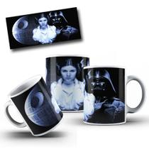 Caneca de porcelana personalizada Star Wars Princesa Leia - LIVE