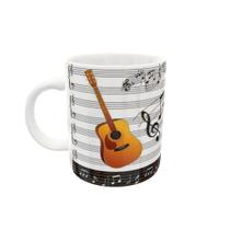 Caneca de Porcelana Personalizada - Violão