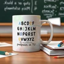 Caneca de Porcelana Presente Professora Caneca de Porcelana Presente Professora