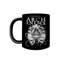 Caneca de Porcelana Preta Banda Arch Enemy Alissa White-Gluz