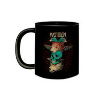 Caneca de Porcelana Preta Banda Mastodon Animals Rock Metal Caneca de Porcelana Preta Banda Mastodon Animals Rock Metal