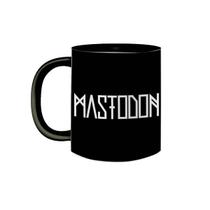 Caneca de Porcelana Preta Mastodon Banda Heavy Metal Rock