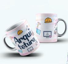 Caneca de porcelana profissão arquitetura