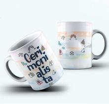 Caneca de porcelana profissão cerimonialista