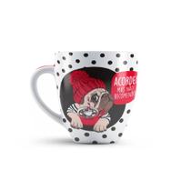 Caneca de Porcelana Pug 440ml Up Home - UD250