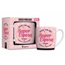 Caneca de Porcelana - Quem Tem Uma Super Esposa Tem Amor - Brasfoot