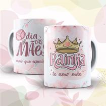 Caneca de Porcelana - Rainha, Eu Te Amo - CANECADA