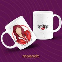 Caneca de Porcelana - Rebelde, Roberta Prado, RBD