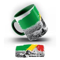 Caneca de Porcelana República do Congo Pontos Turísticos 325 ml. Caneca de Porcelana República do Congo Pontos Turísticos 325 ml.