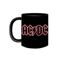 Caneca de Porcelana Rock N Roll ACDC Heavy Metal Pesado