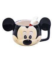 Caneca De Porcelana Rosto Mickey 280ml - Disney