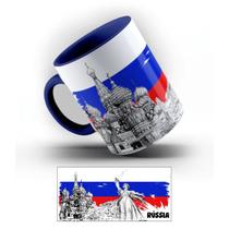 Caneca de Porcelana Rússia Pontos Turísticos 325 ml. Caneca de Porcelana Rússia Pontos Turísticos 325 ml.