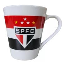 Caneca de porcelana são paulo 290ml licenciada oficial Caneca de porcelana são paulo 290ml licenciada oficial