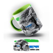 Caneca de Porcelana Serra Leoa Pontos Turísticos 325 ml. Caneca de Porcelana Serra Leoa Pontos Turísticos 325 ml.