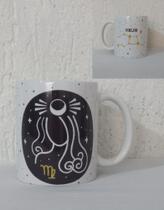 Caneca de porcelana signo virgem 325 ml
