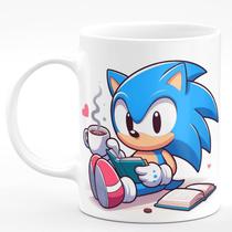Caneca de Porcelana Sonic the Hedgehog 325ml Heart