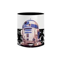 Caneca de Porcelana Star Wars Droide R2-D2 Coleção 325mL