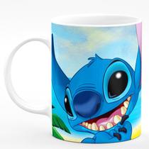 Caneca de Porcelana Stitch 325ml Face (Lilo &amp Stitch)
