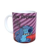 Caneca de porcelana stitch Para presente Ref 47