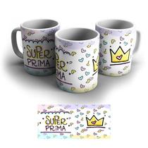 Caneca de porcelana super família personalizada (branca) Caneca de porcelana super família personalizada (branca)