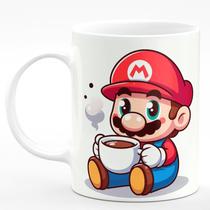 Caneca de Porcelana Super Mario 325ml Coffee Smell