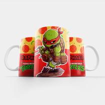 Caneca de Porcelana Tartarugas Ninjas-Raphael