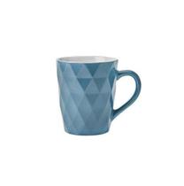 Caneca de porcelana textura zima azul 360ml - etilux Caneca de porcelana textura zima azul 360ml - etilux