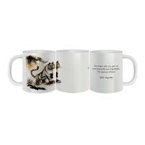 Caneca de Porcelana Tigre Decorativa Coragem Presente 325ml Caneca de Porcelana Tigre Decorativa Coragem Presente 325ml