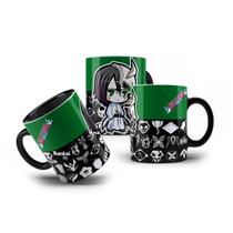 Caneca de Porcelana Ulquiorra Cifer Gotei 13 Bleach Mangá Caneca de Porcelana Ulquiorra Cifer Gotei 13 Bleach Mangá