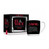 Caneca de Porcelana URBAN Eu e Você 300ml