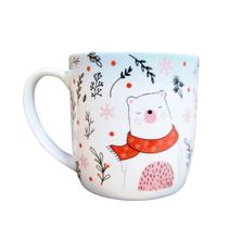 Caneca de Porcelana Urso Polar Natal 300ml Caneca de Porcelana Urso Polar Natal 300ml