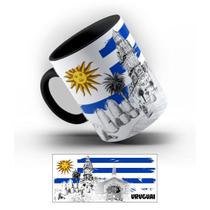 Caneca de Porcelana Uruguai Pontos Turísticos 325 ml. Caneca de Porcelana Uruguai Pontos Turísticos 325 ml.