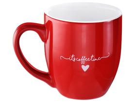 Caneca de Porcelana Vermelha 300ml Hauskraft Lamour Caneca de Porcelana Vermelha 300ml Hauskraft Lamour