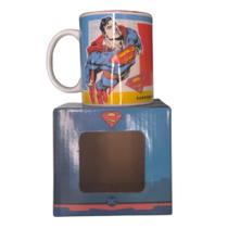 Caneca de porcelana wb dc superman flyng