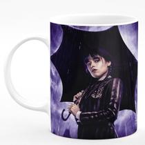 Caneca de Porcelana Wednesday 325ml Umbrella (Wandinha)