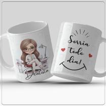 Caneca de porcelanato com personagem